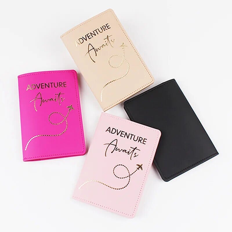 Étui Passeport Personnalisé - Explorateur en Herbe Rose – vue 2 – Yokabag