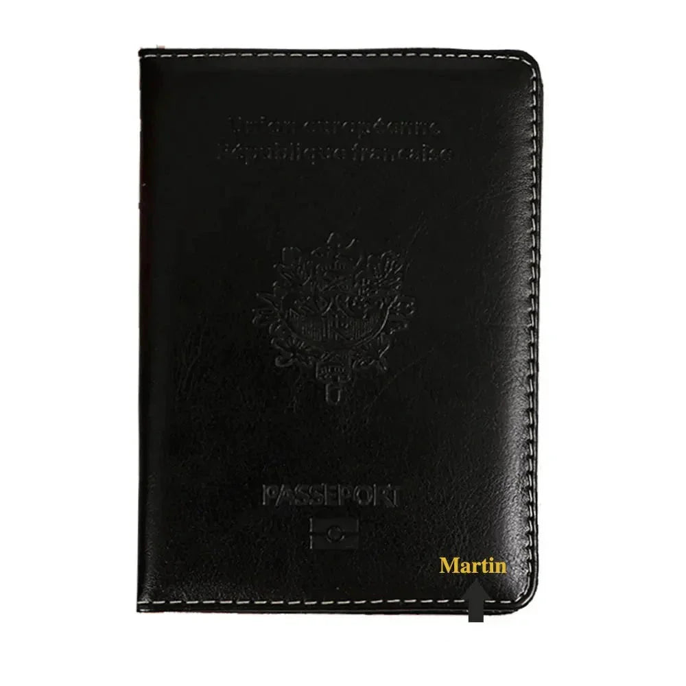 Étui Passeport Personnalisé Prénom - Destination France Bordeaux – vue 4 – Yokabag