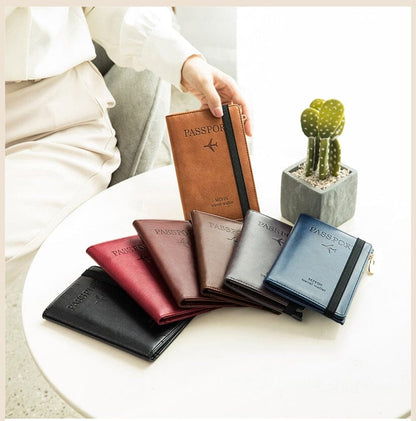 Grand Portefeuille de Voyage Personnalisé Passeport Vintage – vue 15 – Yokabag