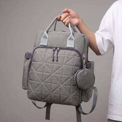 Grand Sac à Dos de Voyage pour Bébé Oxford Original Rouge – vue 5 – Yokabag