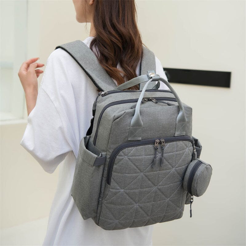Grand Sac à Dos de Voyage pour Bébé Oxford Original Violet – vue 4 – Yokabag