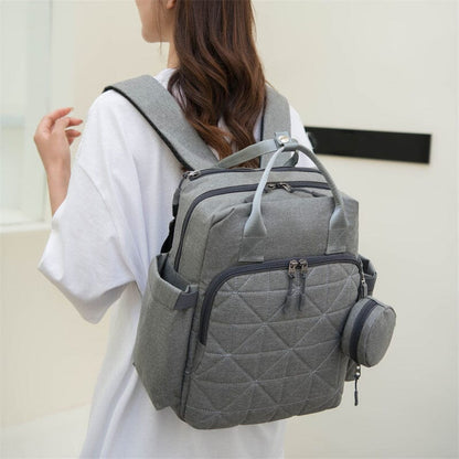 Grand Sac à Dos de Voyage pour Bébé Oxford Original Violet – vue 4 – Yokabag