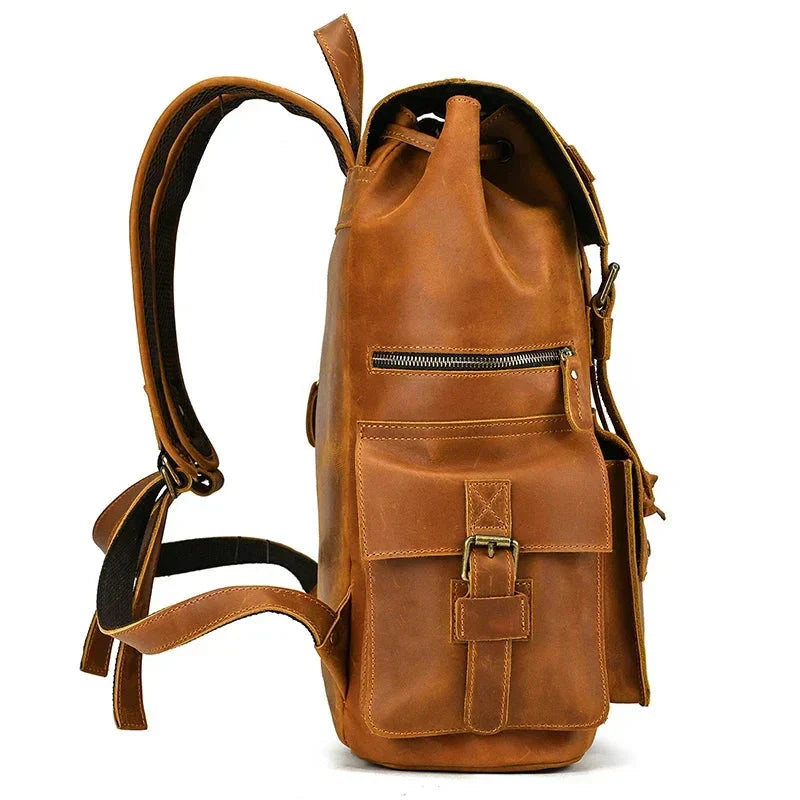 Grand Sac à Dos en Cuir pour Homme – vue 5 – Yokabag