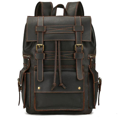 Grand Sac à Dos en Cuir pour Homme – vue 14 – Yokabag