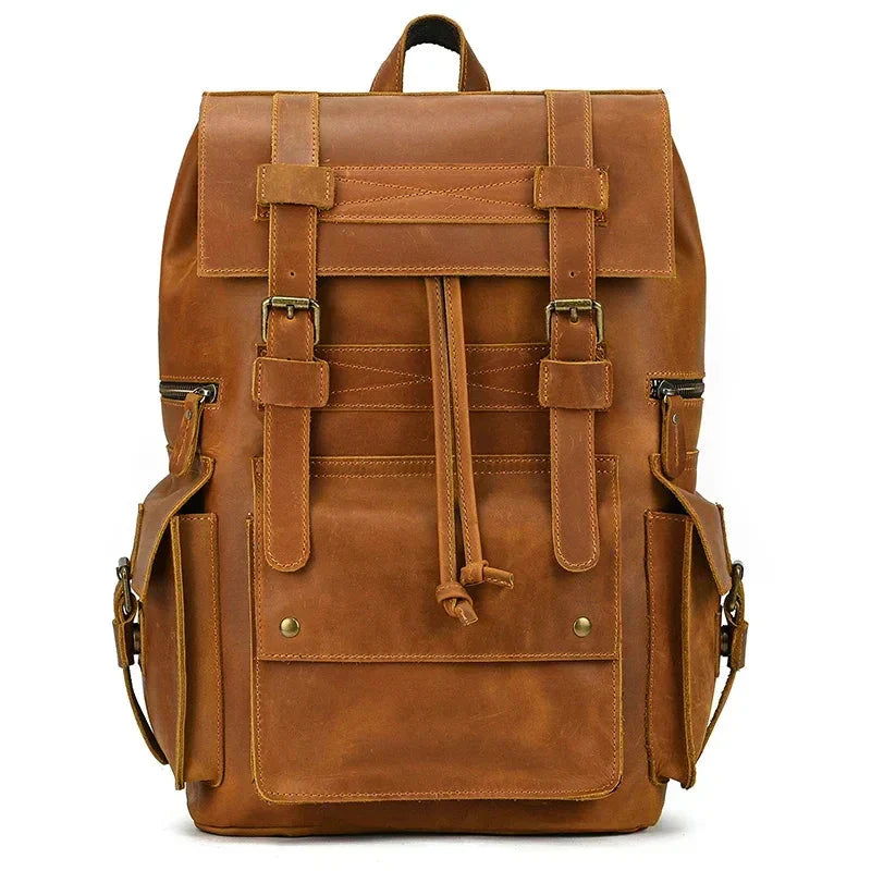 Grand Sac à Dos en Cuir pour Homme – vue 4 – Yokabag