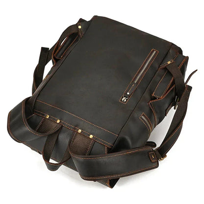 Grand Sac à Dos en Cuir pour Homme – vue 20 – Yokabag