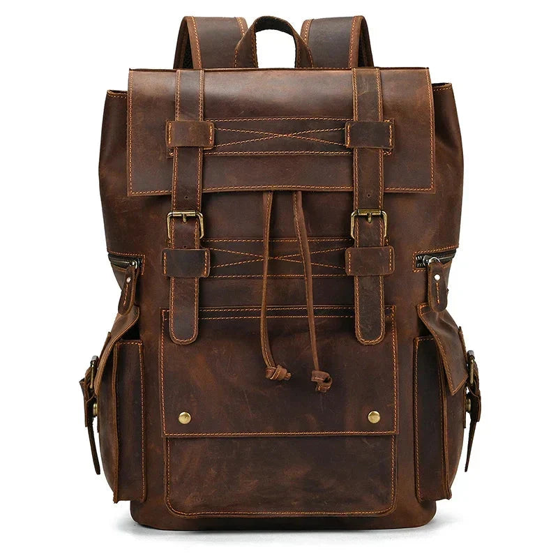 Grand Sac à Dos en Cuir pour Homme – vue 31 – Yokabag