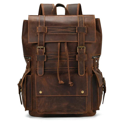 Grand Sac à Dos en Cuir pour Homme – vue 31 – Yokabag