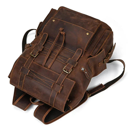 Grand Sac à Dos en Cuir pour Homme – vue 36 – Yokabag