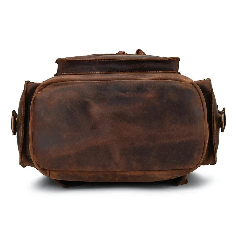 Grand Sac à Dos en Cuir pour Homme – vue 40 – Yokabag