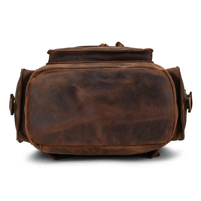 Grand Sac à Dos en Cuir pour Homme – vue 40 – Yokabag