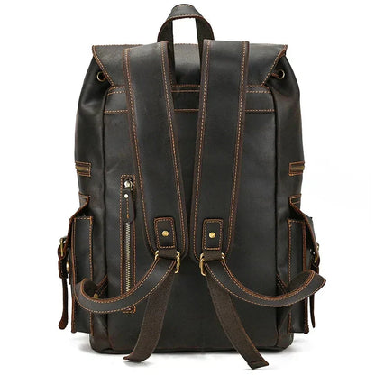 Grand Sac à Dos en Cuir pour Homme – vue 16 – Yokabag