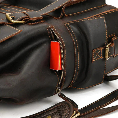 Grand Sac à Dos en Cuir pour Homme – vue 28 – Yokabag