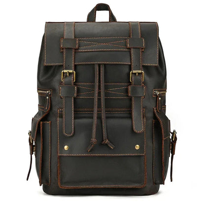 Grand Sac à Dos en Cuir pour Homme – vue 15 – Yokabag
