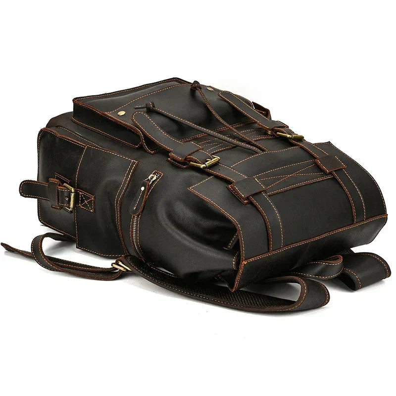 Grand Sac à Dos en Cuir pour Homme – vue 19 – Yokabag