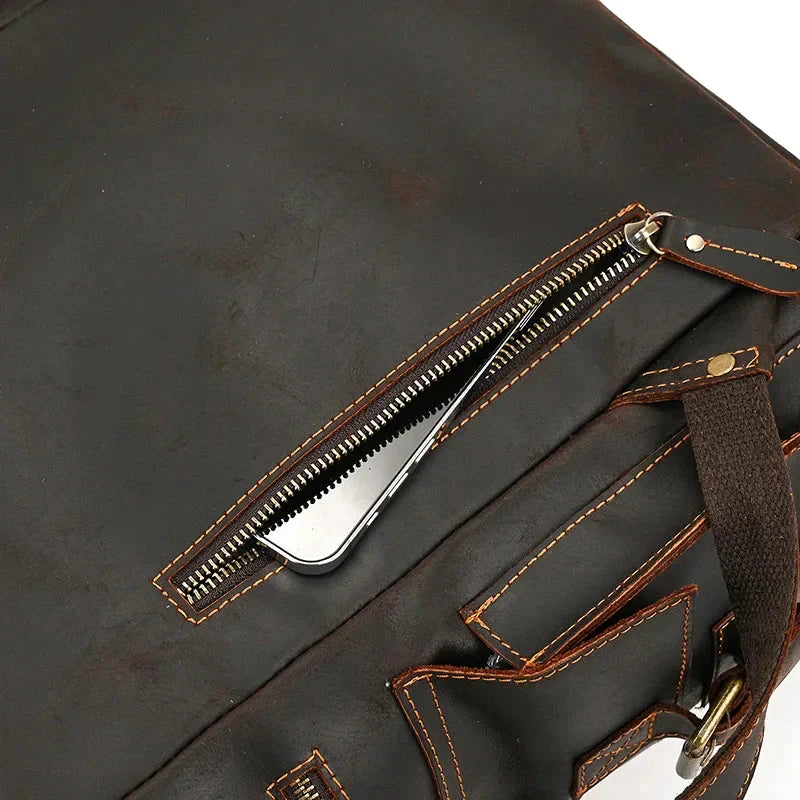 Grand Sac à Dos en Cuir pour Homme – vue 29 – Yokabag