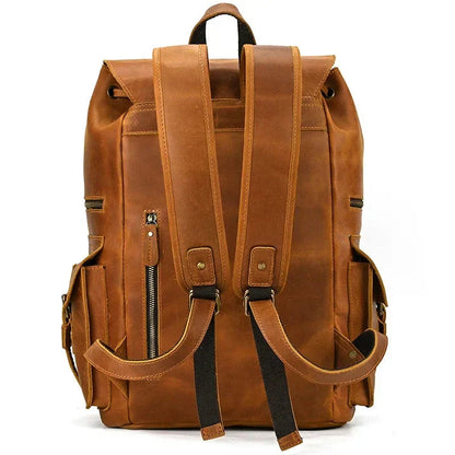 Grand Sac à Dos en Cuir pour Homme – vue 6 – Yokabag