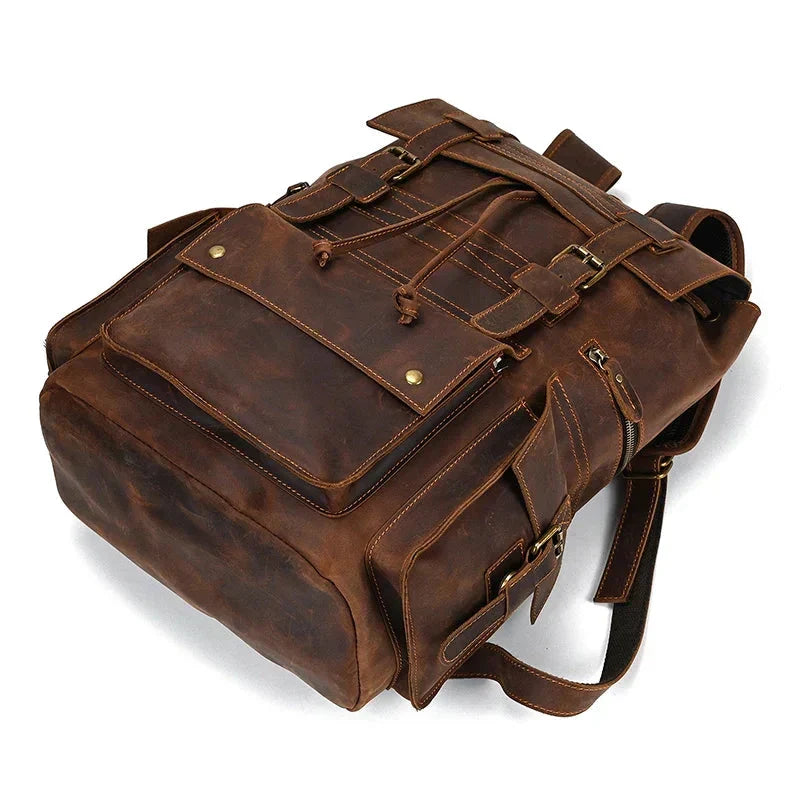 Grand Sac à Dos en Cuir pour Homme – vue 37 – Yokabag