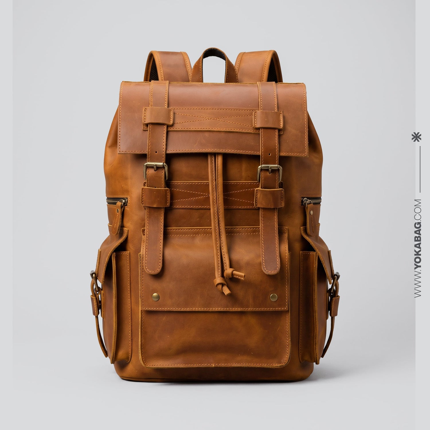 Grand Sac à Dos en Cuir pour Homme