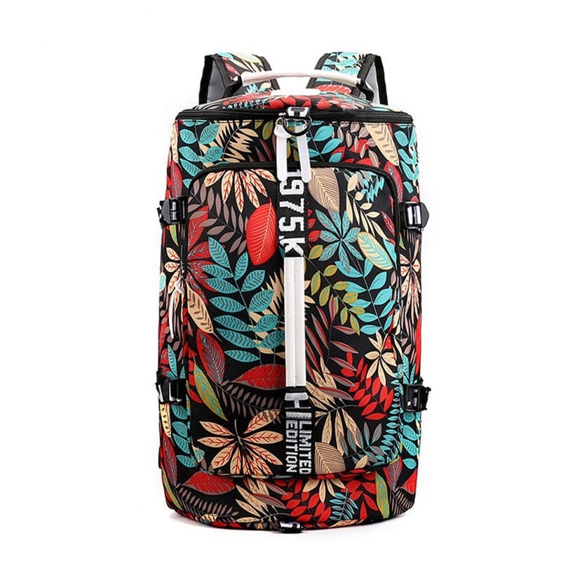Grand Sac à Dos de Voyage Femme - Convertible & Gris – vue 4 – Yokabag