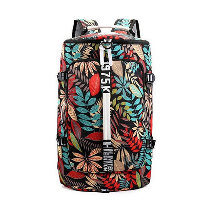 Grand Sac à Dos de Voyage Femme - Convertible & Gris – vue 4 – Yokabag