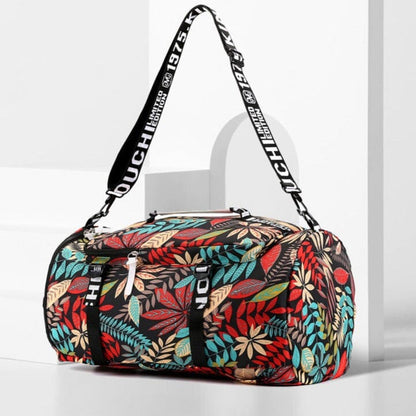 Grand Sac à Dos de Voyage Femme - Convertible & Bleu – vue 3 – Yokabag