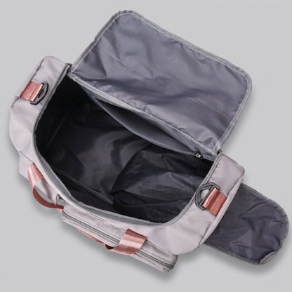 Sac de Voyage Pliable pour Femme - Pochette Bleu Ciel – vue 4 – Yokabag