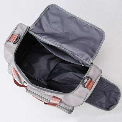 Sac de Voyage Pliable pour Femme - Pochette Bleu Ciel – vue 4 – Yokabag