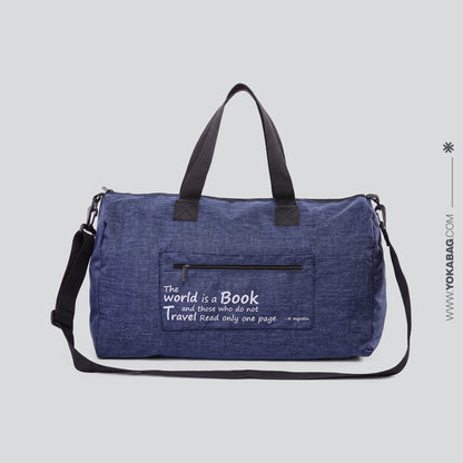 Grand Sac Pliable de Voyage - Travel Gris – vue 2 – Yokabag