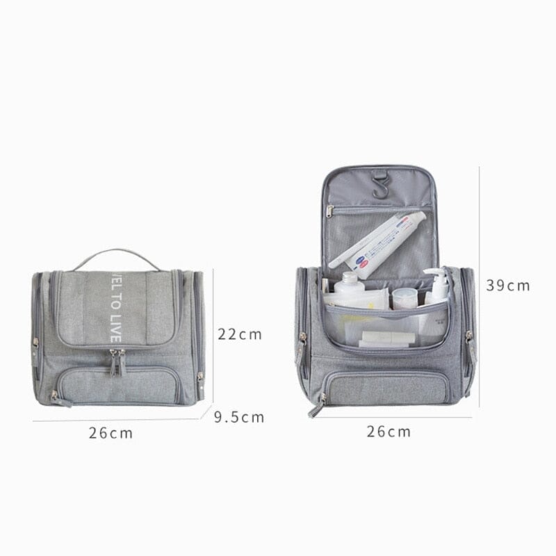 Grande Trousse de Toilette à Suspendre – vue 4 – Yokabag