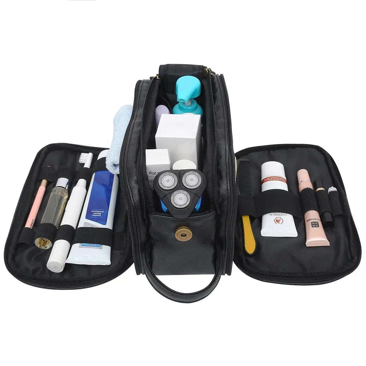 Grande Trousse de Toilette Homme Barbe & Rasage – vue 7 – Yokabag