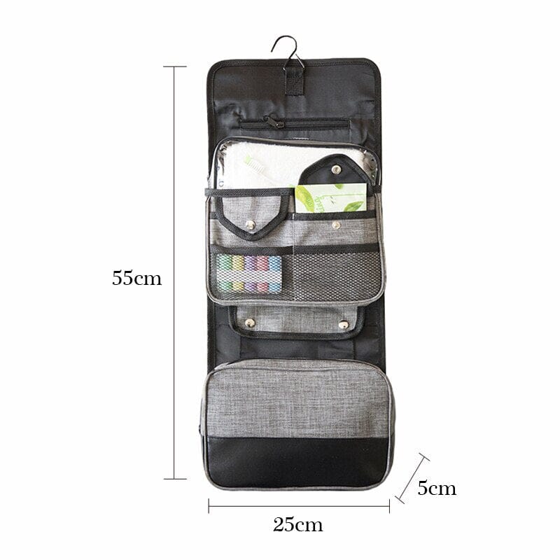 Trousse de Voyage pour Homme - À Suspendre & Pliable – vue 6 – Yokabag