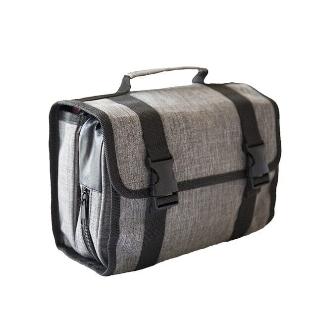 Trousse de Voyage pour Homme - À Suspendre & Pliable Noir – vue 3 – Yokabag