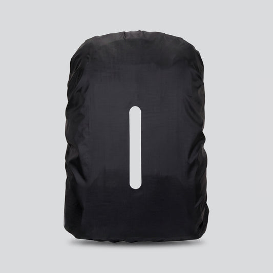 Housse de Pluie pour Sac à Dos Noir (avec Bande Réfléchissante)