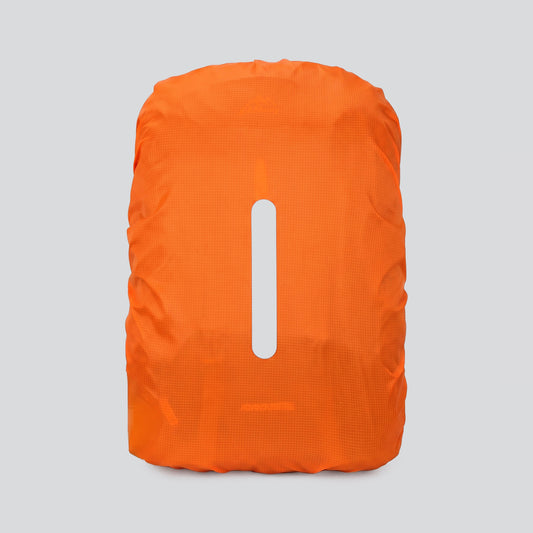 Housse de Pluie pour Sac à Dos Orange (avec Bande Réfléchissante)
