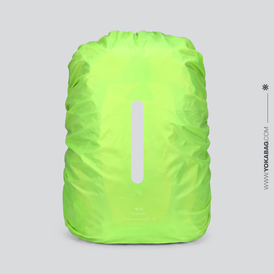Housse de pluie pour sac à dos - Vert Brillance