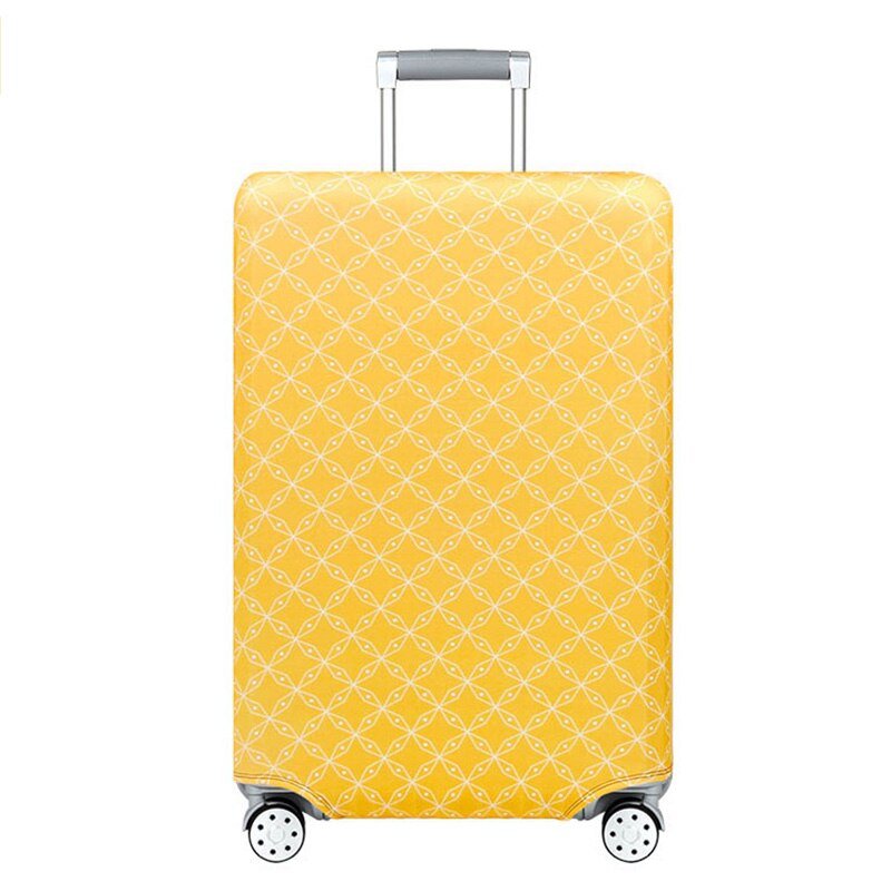 Housse de Valise Diamants - Explorez le monde Noir – vue 3 – Yokabag