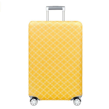 Housse de Valise Diamants - Explorez le monde Noir – vue 3 – Yokabag