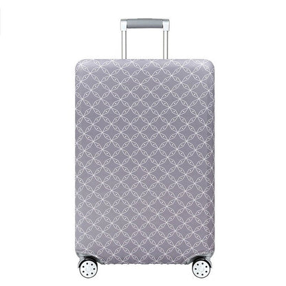 Housse de Valise Diamants - Explorez le monde Noir – vue 2 – Yokabag