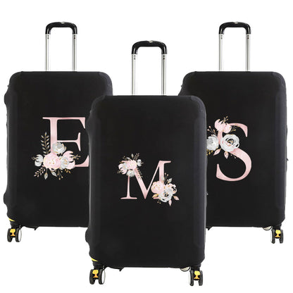 Housse de Valise Pink Gardenia Letter