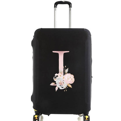 Housse de Valise Pink Gardenia Letter D – vue 10 – Yokabag