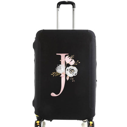 Housse de Valise Pink Gardenia Letter D – vue 11 – Yokabag