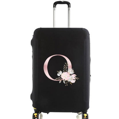 Housse de Valise Pink Gardenia Letter F – vue 16 – Yokabag