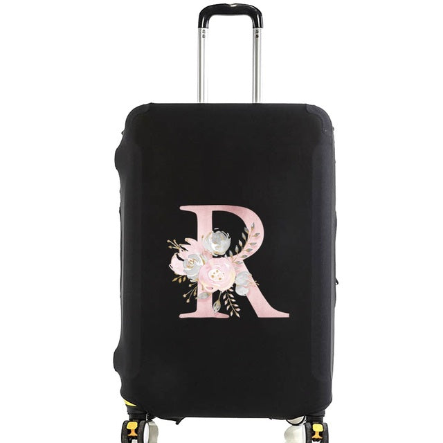 Housse de Valise Pink Gardenia Letter G – vue 19 – Yokabag