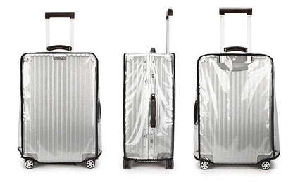 Valise Cover- Clear & Waterproof M (24") – vue 3 – Yokabag