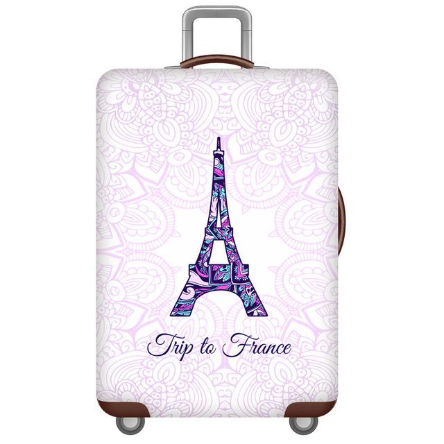 Valise Cover - French Escape