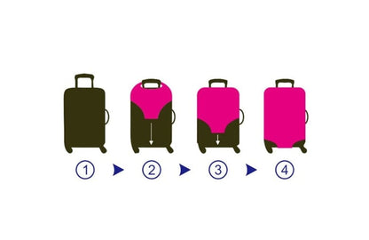 Let's Go Travel - Housse de Protection pour Valise Avion – vue 6 – Yokabag