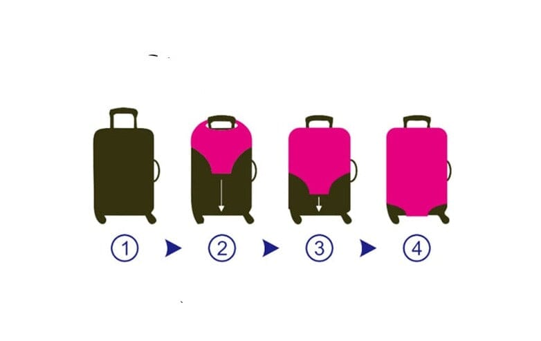 Housse de Protection pour Valise Be L – vue 3 – Yokabag