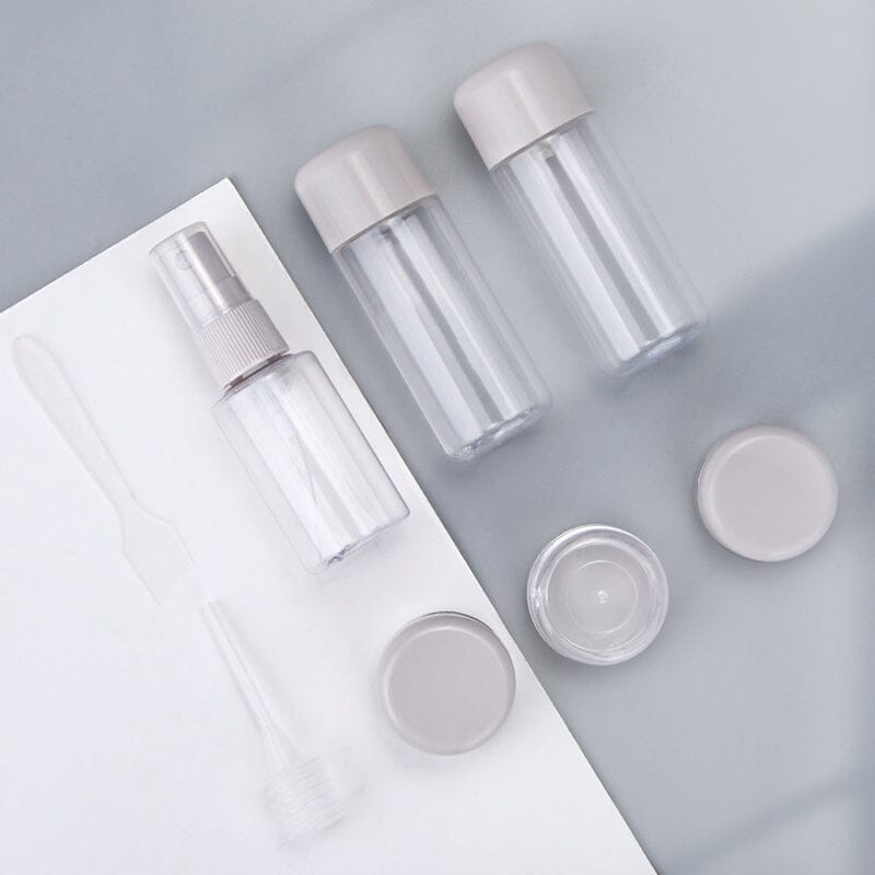 Kit de Voyage Avion - Produits de Beauté en Format Voyage Rose – vue 3 – Yokabag