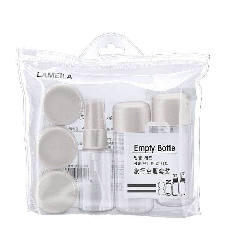Kit de Voyage Avion - Produits de Beauté en Format Voyage Bleu – vue 2 – Yokabag